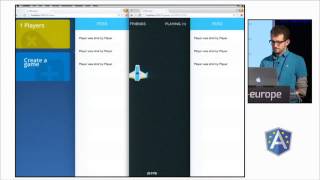 Building games with AngularJS by Ari Lerner at ngeurope 2014 [upl. by Eaj]