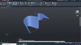 216 Autocad 3d Nurbs Creation Convert to Nurbs Show CV Hide CV [upl. by Aneelak442]