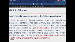 Conformations of cycloalkanes 2 [upl. by Osy4]