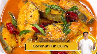 Coconut Fish Curry  फिश करी  Fish Recipes  Sanjeev Kapoor Khazana [upl. by Odnavres]