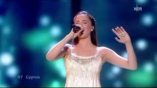 2009 Cyprus Christina Metaxa  Firefly 14th place in 2nd semi  Eurovision Song Contest in Moscow [upl. by Limber]