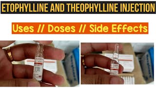 Deriphyllin Etophylline theophylline injection DosageUsesSidesEffectsmedicaltrending youtube [upl. by Dudley294]