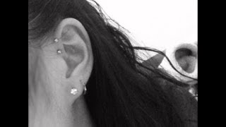 Discussion On Piercings Update Tragus Piercing and Double Forward Helix [upl. by Imugem]