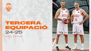 🤍🧡🔙 Retro Edition  Spot Tercera Equipación 202425  Valencia Basket [upl. by Devona]