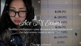 📚  Ace all exams even without studying ⚠︎ Listen once ⚠︎ [upl. by Angle480]