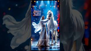 A woman performance AGT 44 americagottalent magic shorts [upl. by Avle]