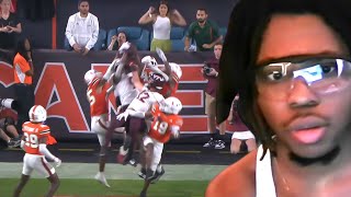 VT LMFAOOO 7 Miami vs Virginia Tech  Full Game Highlights  2024 College Football Highlights [upl. by Nnylhtak]