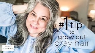 Transitioning to gray hair Best tips products routine Its going to be beautiful [upl. by Leyla]