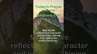 Prayer Inspired By Galatians 220 motivation inspiration [upl. by Leif124]