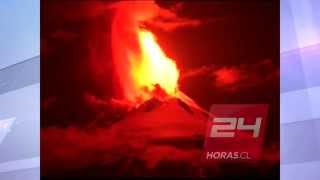 Asi fue la erupcion del Volcan Villarrica 03032015 [upl. by Anavlis]