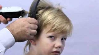 How to cut boys hair the new simple way Using Freestyla clipper guides [upl. by Oirogerg]