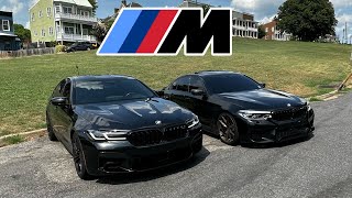 STOCK M5 COMP VS STAGE 3 540i [upl. by Meibers570]