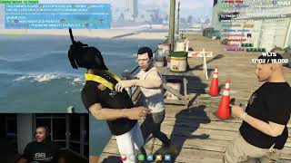 Fanum Meets Stackswopo In GTA RP [upl. by Hasan]