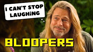 BRAD PITT BLOOPERS COMPILATION Snatch Bullet Train Troy Moneyball Oceans trilogy etc [upl. by Aramat455]