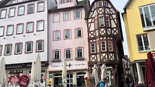 City center Wertheim Germany [upl. by Rudwik468]