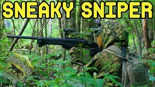 Sneaky Airsoft Sniper [upl. by Elberfeld]