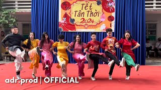 GIẢI NGHIỆP x TÒ TE TÍ DANCE COVER  LIPB x WREN EVANS  TẾT TÂN THỜI 2024  THPT GÒ VẤP [upl. by Eenad]