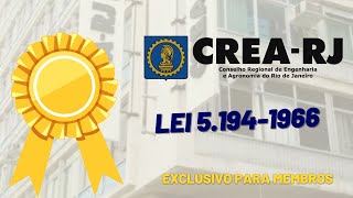 AULÃO DE VESPERA CREARJ  LEGISLAÇÃO ESPECÍFICA [upl. by Nessaj]