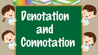 Denotation and Connotation  GRADE 4  MELC [upl. by Jedlicka733]