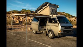 1987 Volkswagen Vanagon GL Westfalia Full Original Condition  Walk Around and Test Drive [upl. by Hapte614]