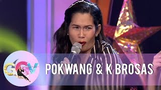 GGV Pokwang shares her funny moment at the airport with her daughter Malia [upl. by Alphonsine]