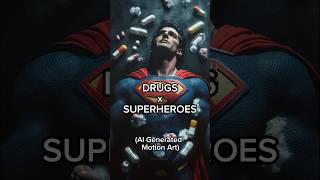 part 31  superheroes x DRUGS 💊♠️ ai superhero shorts trending viral marvel hybrid [upl. by Swithin]