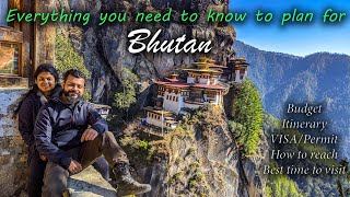 How to plan Bhutan trip in 2023  Budget  Itinerary  Permit  Complete Travel Guide [upl. by Hurty257]