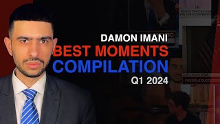 Damon Imani VS Mainstream Media  Compilation Vol2  Q1 2024  Satire [upl. by Anicart]