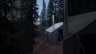 Amazing kodiak Canvas Rocky Mountain Camping glamping camping bushcraft overlanding survival [upl. by Giule342]