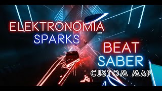 Beat Saber Custom Song Elektronomia  Sparks [upl. by Frangos445]