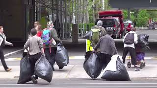 NYU Student Protesters Leave Encampment with Belongings  NYC [upl. by Bain806]