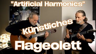 Künstliches Flageolett  Artificial Harmonics  Pinch Harmonics [upl. by Bartel589]