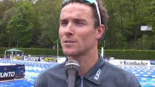 Interview Andreas Raelert  Ziel Ironman Frankfurt Traum Hawaii [upl. by Levenson]