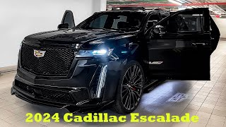 2024 Cadillac Escalade Exterior amp Interior Performance Detail  Super SUV Car [upl. by Noffets]