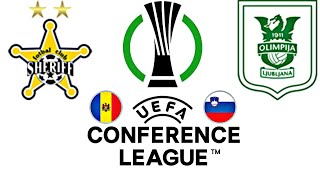 Sheriff 01 Olimpija Ljubljana  CONFERENCE LEAGUE 202425 [upl. by Sadnac346]