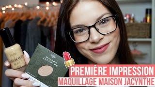 PREMIÈRE IMPRESSION  MAQUILLAGE MAISON JACYNTHE [upl. by Nimajnab]