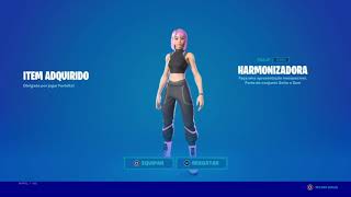 SKIN DA HARMONIZADORA FORTNITE [upl. by Morgenthaler]