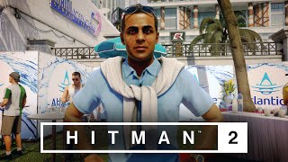 HITMAN™ 2 Master Difficulty  A Silver Tongue Miami No Loadout Silent Assassin Suit Only [upl. by Liew557]