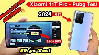 Xiaomi 11T Pro Pubg Test  Graphics Test 2024😍2025 Mi 11T Pro 120 Test  4 Finger Gyroscope PUBGM [upl. by Elmajian]