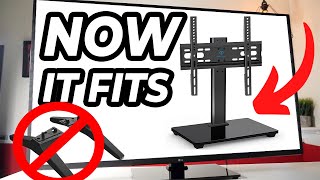 Fit Your BIG TV On Smaller Stands with PERLESMITH PSTVS04 Base [upl. by Tuesday]