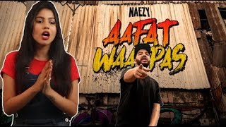 Aafat Waapas  Naezy  Official Music Video  Reaction  Pooja Rathi  CuteBox [upl. by Fabrienne362]