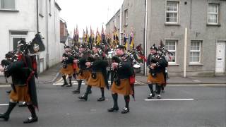 Stephen McKee Memorial Parade Banbridge 11th March 2012 from My Phone [upl. by Akienaj]