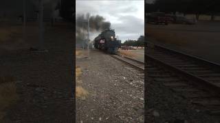 4041 BIG BOY AT INTERSECTION KANSAS railfan steamlocomotive [upl. by Ecenahs446]