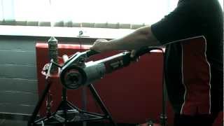 Ridgid 690C Power Pipe Theader Machine [upl. by Yelekreb]