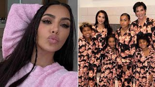 Kim Kardashian Posts Rare Family Photo With Her 4 Kids and Mom Kris Jenner [upl. by Cowie456]