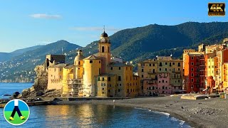 Camogli  The Most Beautiful Village on the Italian Riviera  Awesome Traditional Fishing Village [upl. by Reynold]