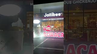 Jollibee Boracay Island jollibee boracay2024 bora boracay fyp followers highlights trending [upl. by Burr]