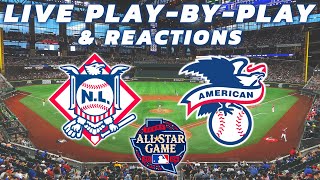 2024 MLB AllStar Game  Live PlayByPlay amp Reactions [upl. by Lien53]