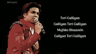 Galliyan FULL SONG LYRICS Ankit Tiwari Manoj Muntashir Ek Villain 2014 [upl. by Elie]