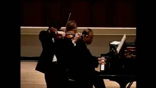 Augustin Hadelich plays Wieniawski Polonaise de Concert Op 4 2006 Indianapolis Violin Competition [upl. by Dorcia552]